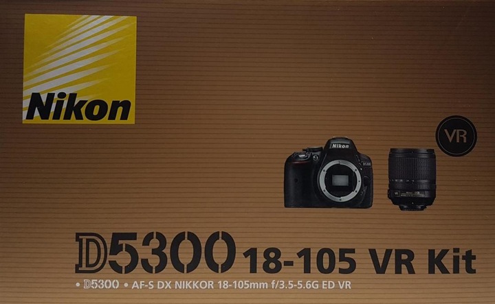 Produktbild Nikon D5300 Kit (18 - 105 mm, 24.20 Mpx, APS-C / DX)