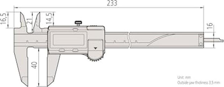 Produktbild Mitutoyo Messschieber (15 cm)