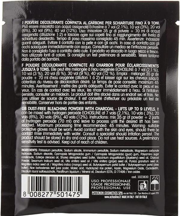 Image du produit Echosline Poudre de blanchiment au charbon KARBON 9 9 Tone 35g