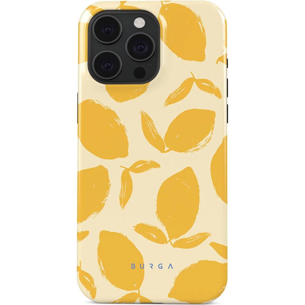 Burga Lemon Tart Case (Apple iPhone 15 Pro Max), Smartphone Hülle, Beige
