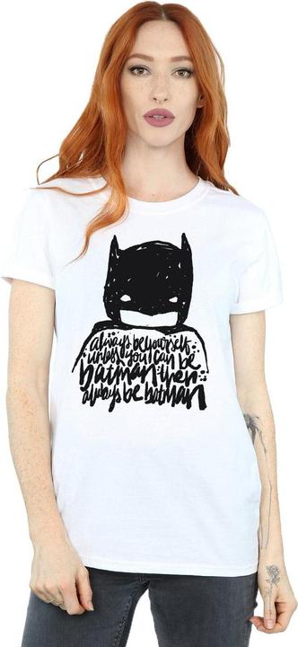 Produktbild Batman Sei immer du selbst Baumwolle Boyfriend TShirt (XL)