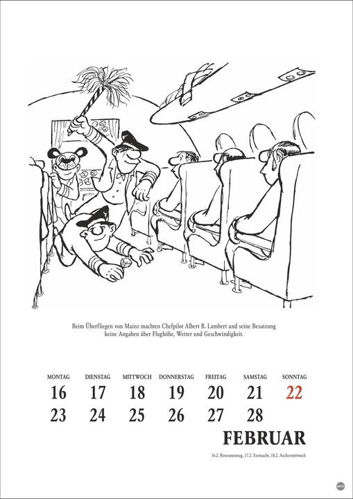 Produktbild Loriot Heile Welt Halbmonatskalender 2026 (Spezial)