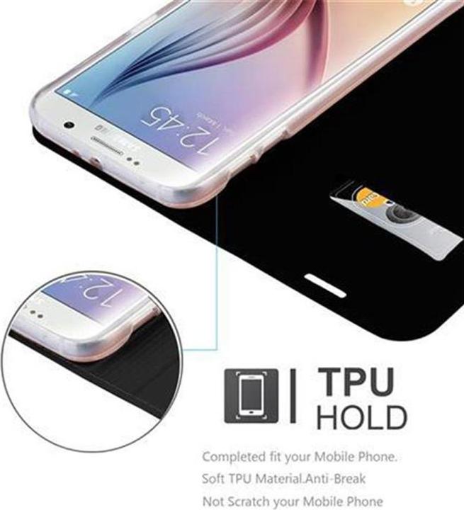 Actual product image Cadorabo Book Classy Style Cover (Samsung Galaxy S6)