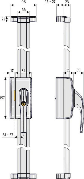 Produktbild Abus FOS650 S AL0145