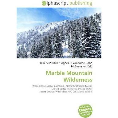 Marble Mountain Wilderness, Fachbücher
