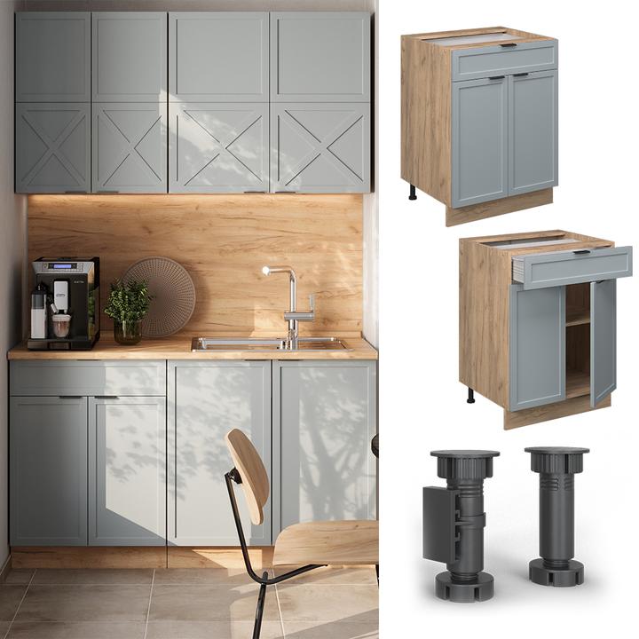 Actual product image Vicco Küchenunterschrank Fame-Line (60 x 82 x 60 cm)