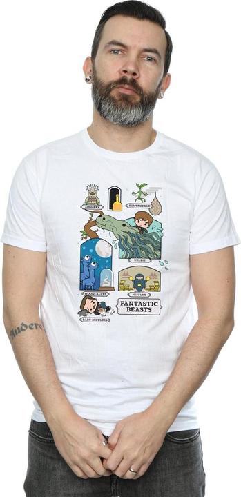 Immagine prodotto Fantastic Beasts Chibi Newt Maglietta Uomo (M)