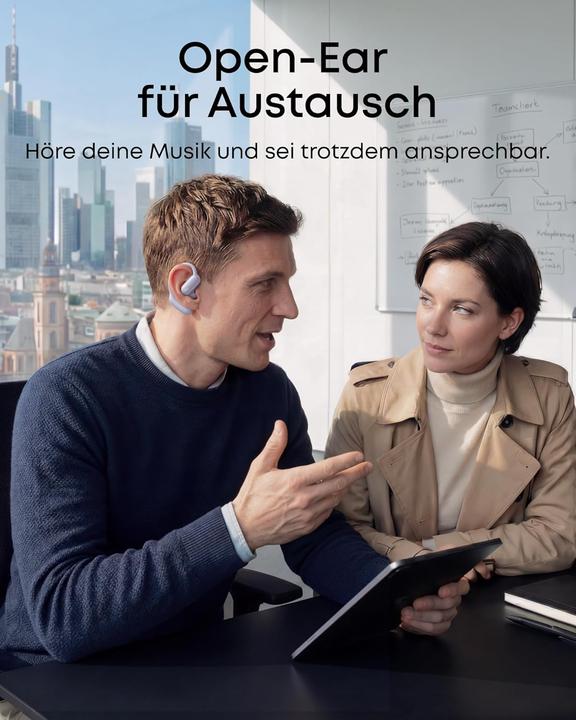 Actual product image Anker Soundcore AeroFit 2 Pro black (ANC, 34 h, Wireless)