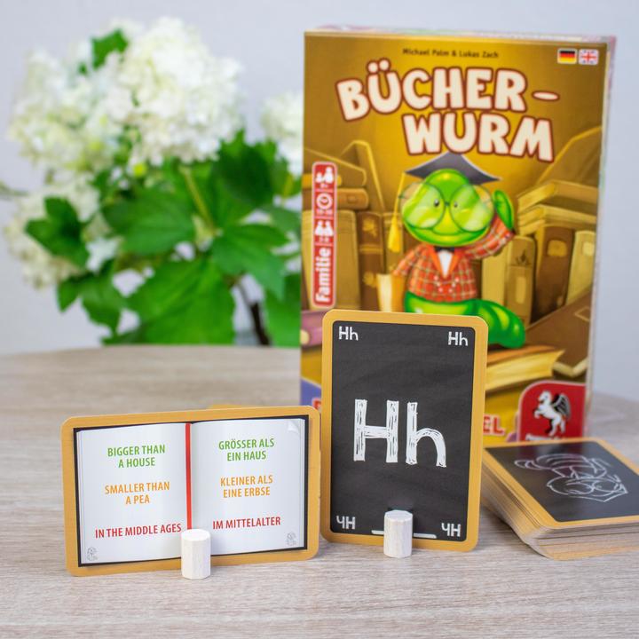 Actual product image Pegasus Bookworm (German, 2 - 8 Players)