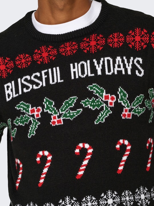 Produktbild Only & Sons ONSXMAS Pullover Strickpullover (M)