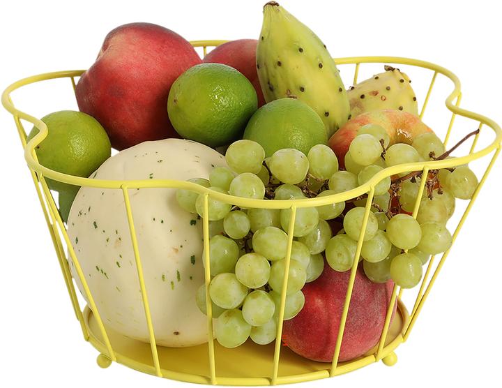 Actual product image Zeller Present Fruchtschale Metall 30x27x14 cm