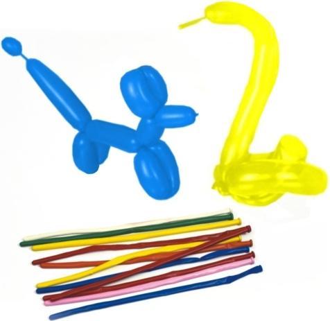Papstar Modellierballons farbig sortiert Maxi Maxi