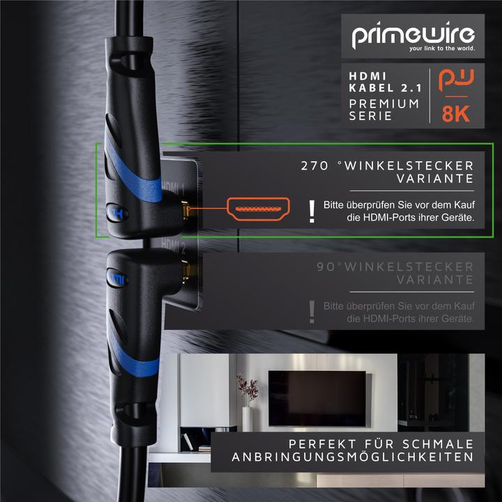 Produktbild Primewire HDMI – HDMI (3 m, HDMI, 2.1)