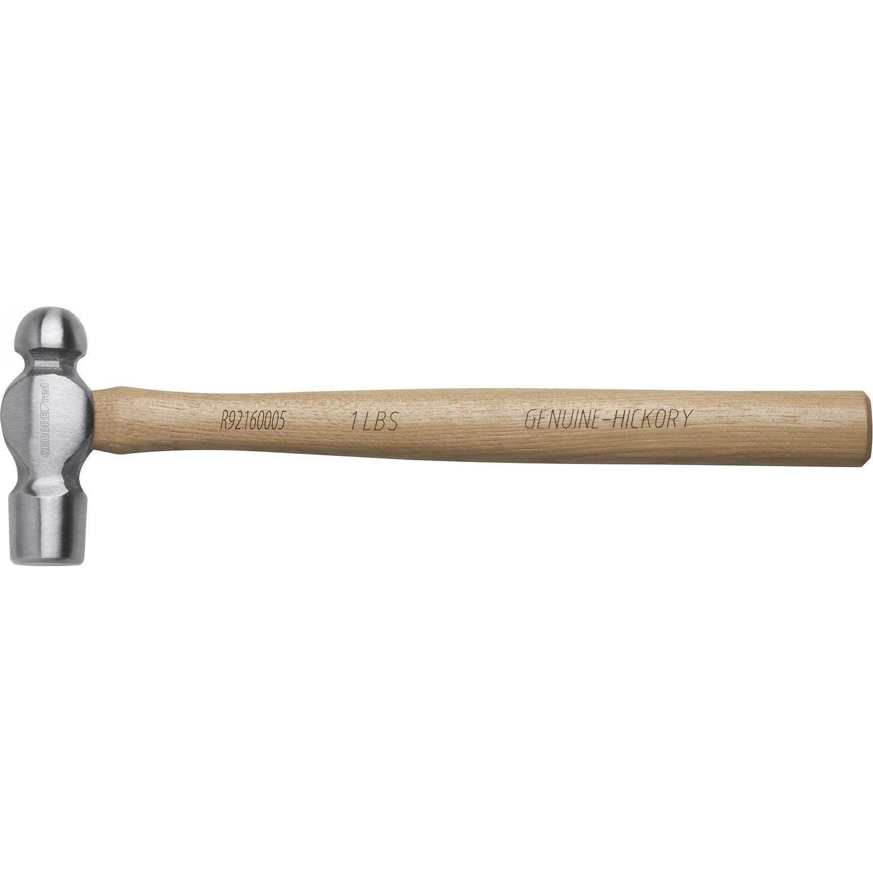 Gedore Red, Hammer, red R92160005 Schlosserhammer Engl. 1lbs Hickory (640 g)