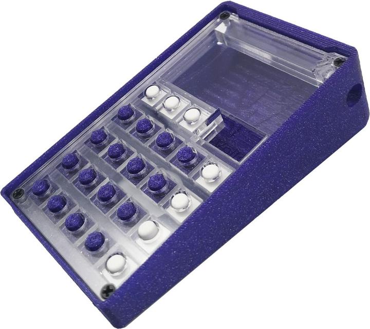 Image du produit MyVolts AABEPO2 - Boîtier de l'opérateur de poche - Pourpre (Clavier)