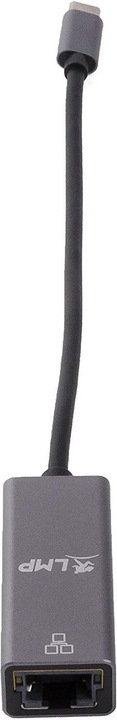 Produktbild LMP USB-C-auf-Gigabit-Ethernet-Adapter, grau (USB-C, RJ45 (1x))