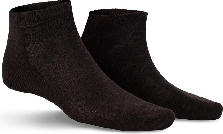 Actual product image Kunert Richard (3-pack) sneaker socks, colour 821 brown mel., size 39-42 (Single pack, 39 - 42)