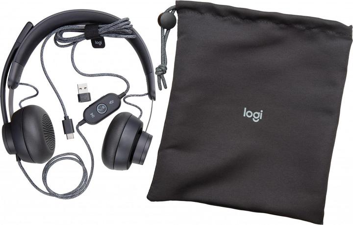 Actual product image Logitech Zone Wired (Cable, USB-C, Cisco, Skype, Unify)