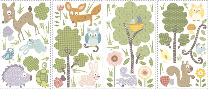 Produktbild Roommates RM - Waldtiere 2 (25.47 x 25.44 cm)