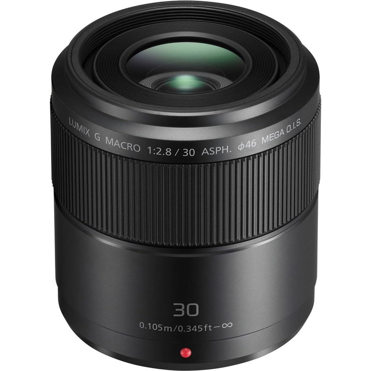 Panasonic LUMIX G Makro 30 mm f/2.8 Asph. Mega-OIS (H-HS030) (Micro Four Thirds, Micro Four Thirds),