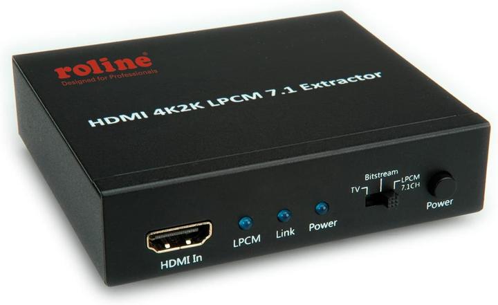 Produktbild Roline HDMI 4K2K Audio Extraktor LPCM 7.1