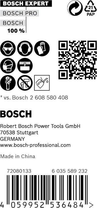 Actual product image Bosch Professional Zubehör Expert Sheet Metal (22 mm, 25 mm, 32 mm)