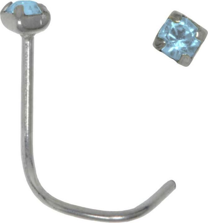 Immagine prodotto Bijouteria Piercing per naso (Argento 925, Vetro (di orologio))