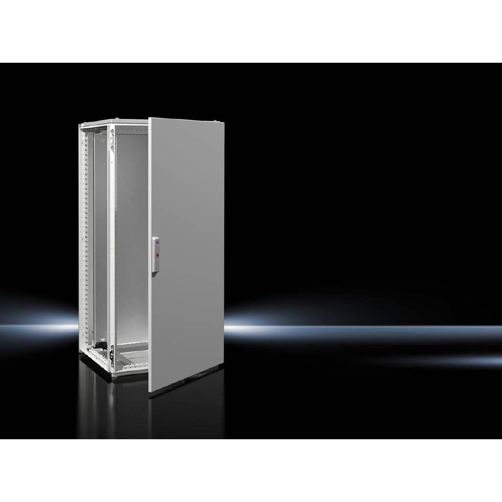 Rittal Anreih-Schranksystem VX25 Basisschrank (19 Zoll Rack), Serverschrank, Grau