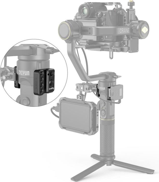 Produktbild SmallRig Side Mounting Plate for ZHIYUN CRANE 2S Handheld Stabilizer 2995 (Halterungsbügel)