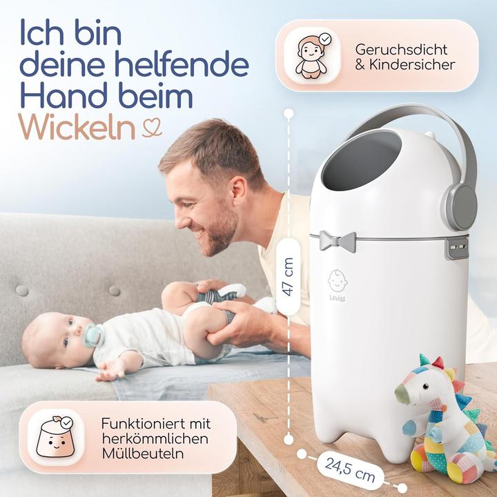 Produktbild Levias Windeleimer