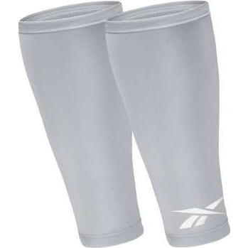 Reebok, Unisex, Scaldamuscoli, Compression Calf Sleeves - Gr - L/XL, Grigio, L, XL