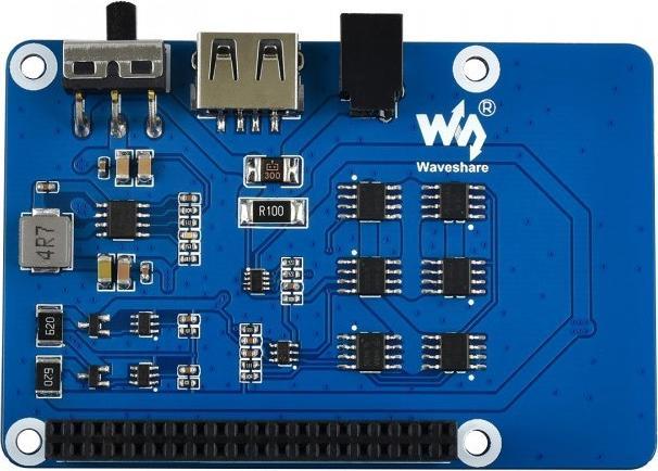 Produktbild WaveShare USV HAT für Raspberry Pi Unterbrechungsfreie Stromversorgung