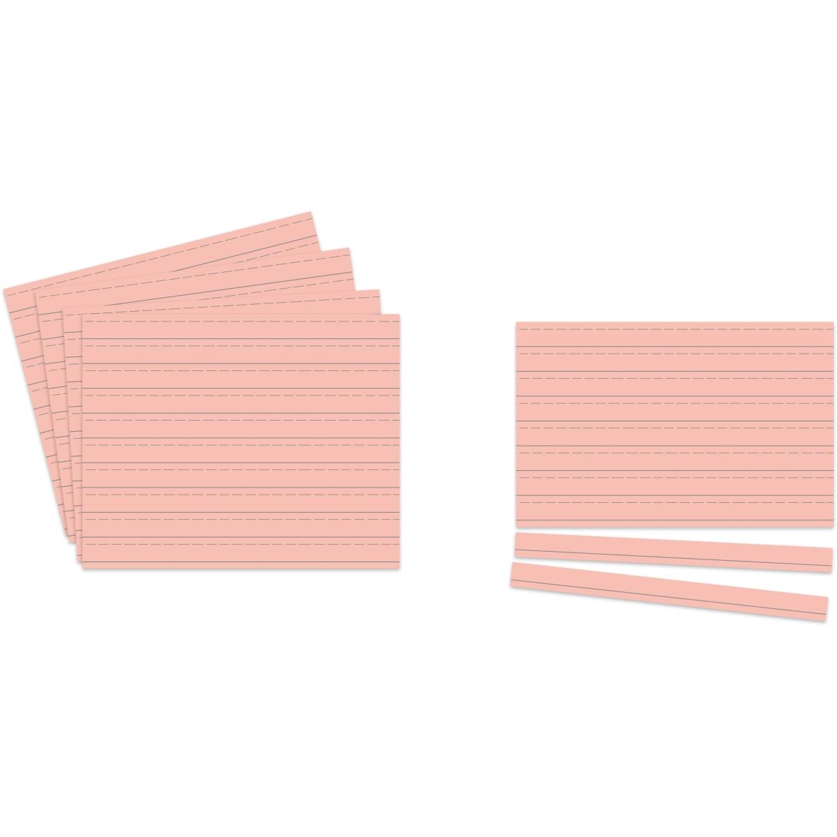 Ultradex, Kartenaufbewahrung, Einsteckkarten Planrecord A3 quer B420xH297mm VE= 5 Bogen a 8 Streifen rosa (A3)