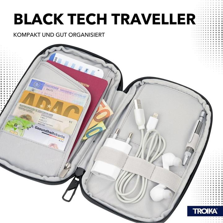 Actual product image Troika Smart Traveller BLACK TECH TRAVELLER