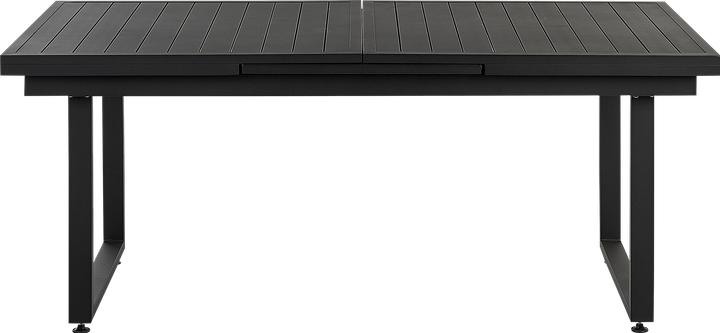 Produktbild Beliani Gartentisch Aluminium schwarz 180 / 240 x 90 cm ausziehbar VALCANETTO (90 cm)