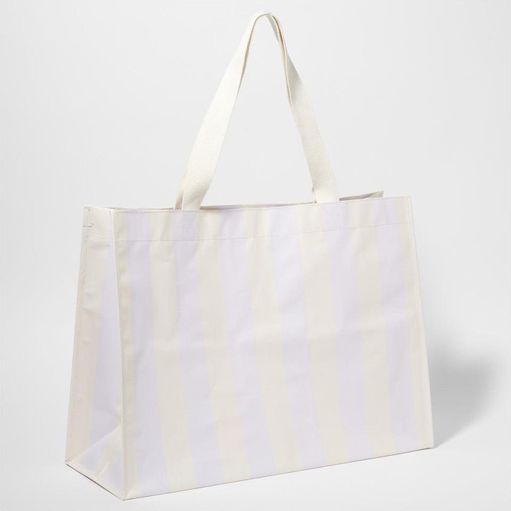 Pastel Lilac Stripe