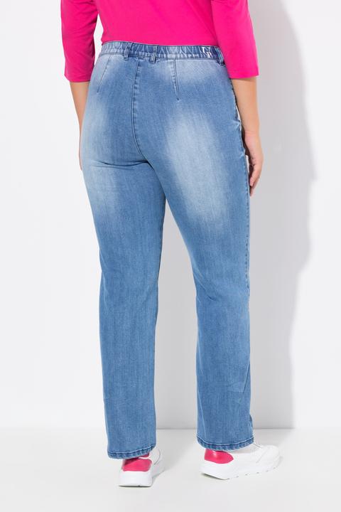 Immagine prodotto Ulla Popken Jeans modello Mony con gamba conica, tessuto elasticizzato e stile vintage (42)