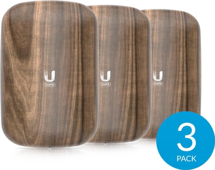 Ubiquiti Couverture U6 Extender/BeaconHD - Bois (3-pack)
