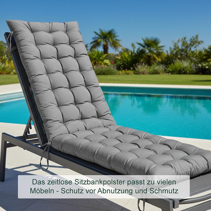 Image du produit Relaxdays coussin de banc