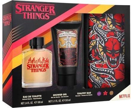 Produktbild Air Val International Stranger Things - EDT 100ml + Shower Gel 150ml + Toiletry Bag