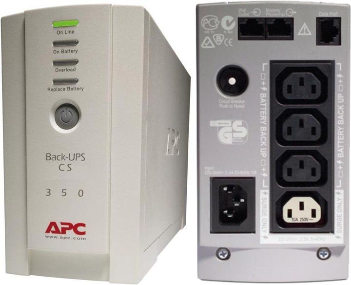 Produktbild APC Back-UPS (350 VA, 210 W, Standby USV)
