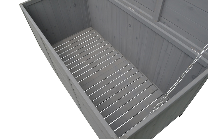 Produktbild Leco Kissenbox VINTAGE anthrazit