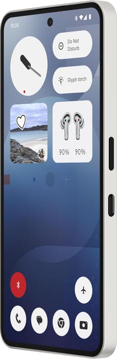 Produktbild Nothing Phone (3a) (128 GB, White, 6.77", Dual SIM, 5G)