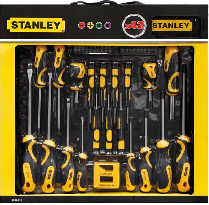 Actual product image Black & Decker ScrewdriverSet (4-edge (Robertson, Pin-torx)