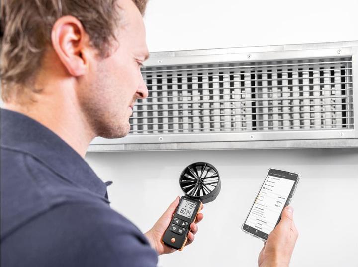 Image du produit Testo 417 Anémomètre 0,3 à 20 m/s