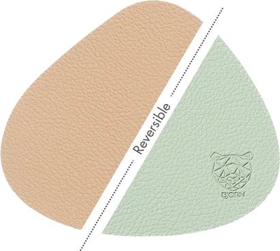 Produktbild Björn Wendbare Untersetzer "rund" (6x, Glasuntersetzer)