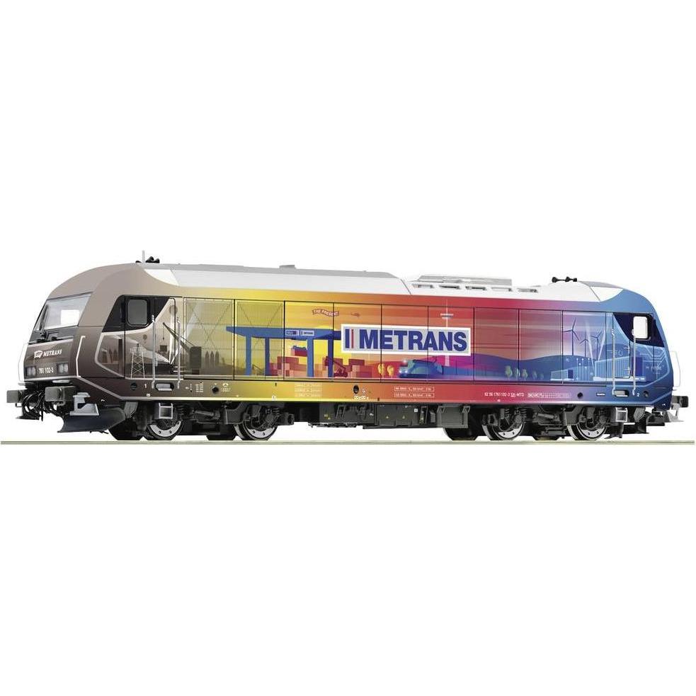 Roco H0 Ro Diesellok 761 102-3, Metrans (Dc) (Spur H0)