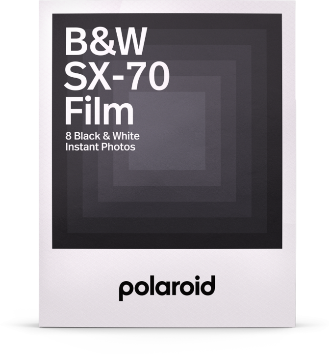 Actual product image Polaroid B&W Film SX-70 (8Photos) (SX-70)