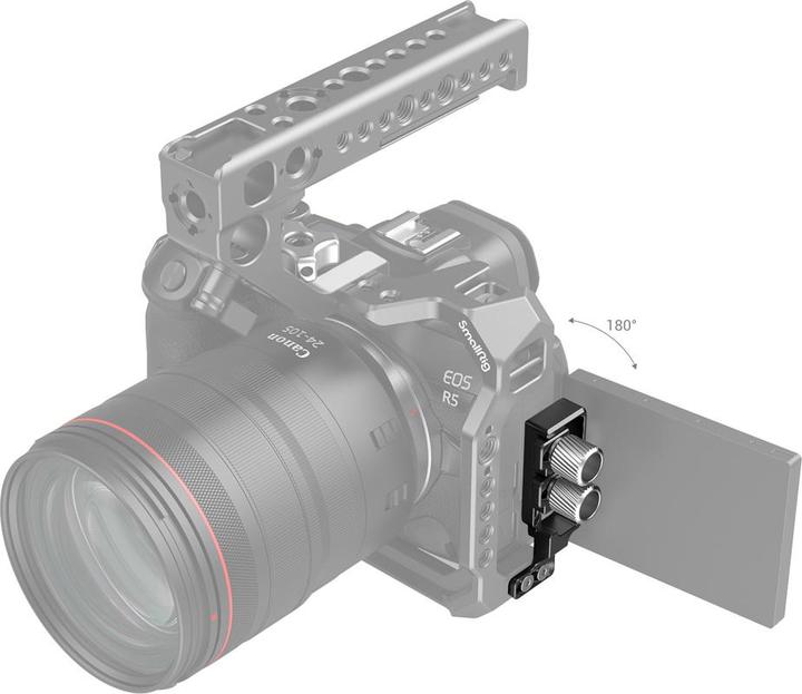 Produktbild SmallRig HDMI und USB-C Cable Clamp für EOS R5 und R6 Cage - 2981