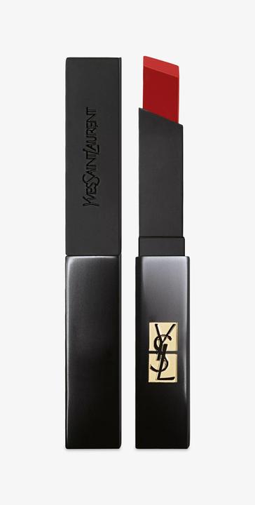 Actual product image Yves Saint Laurent Rouge Pur Couture The Slim Velvet Radical Fatal Carmin 28 (No. 28 - Fatal Carmin)